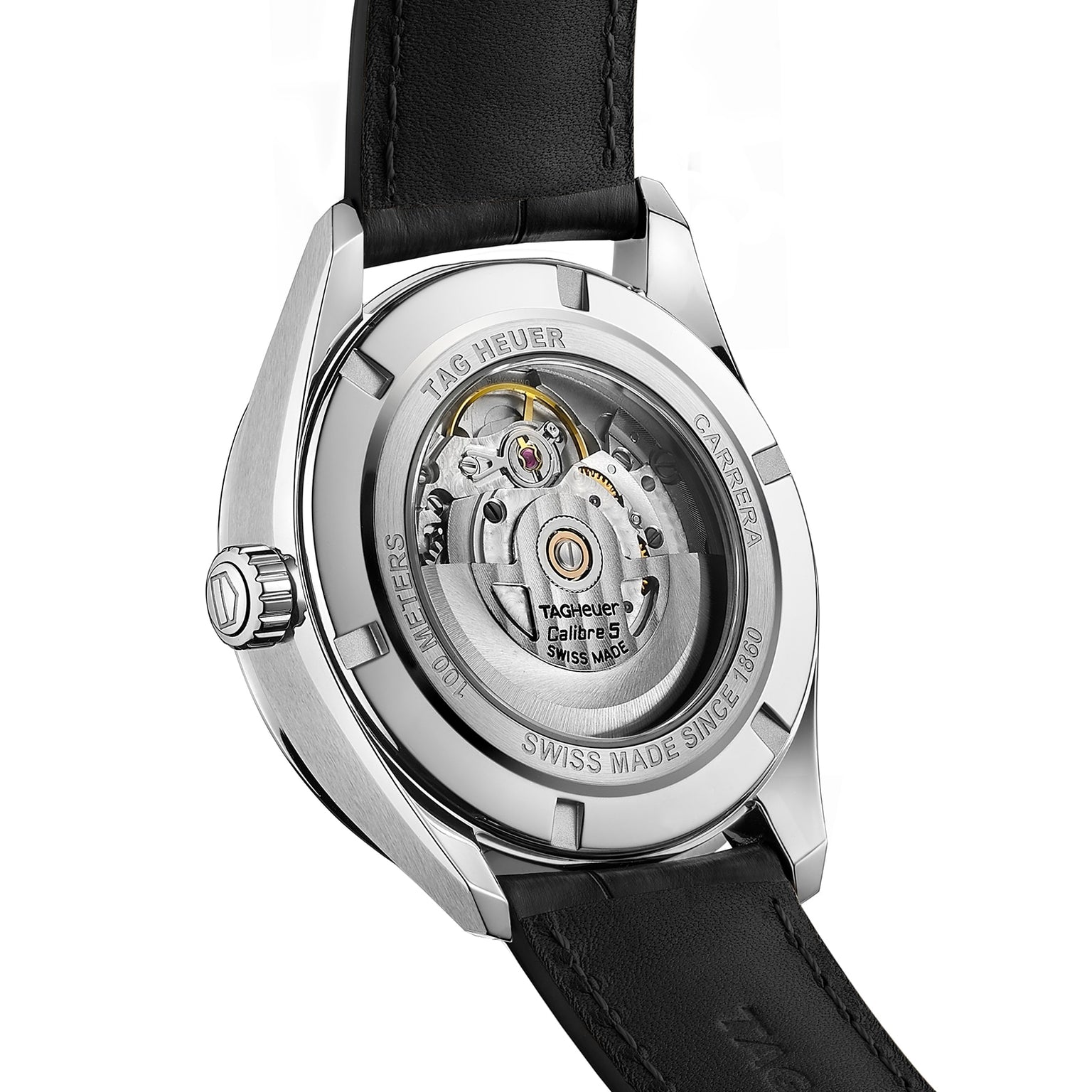 Back of the TAG Heuer Carrera Day-Date