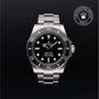 Rolex Certified Pre-owned Submariner Non Date M124060-0001 front on black background