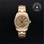 Rolex Certified Pre-owned Lady Datejust Pearlmaster M81298-0017 front on black background