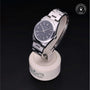 Rolex Certified Pre-owned Air-King M14000M-0009 front on black background