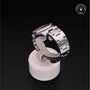 Rolex Certified Pre-owned Air-King M14000M-0009 front on black background
