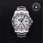 Rolex Certified Pre-owned Explorer M216570-0001 front on black background