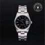 Rolex Certified Pre-owned Date M15200-0009 front on black background