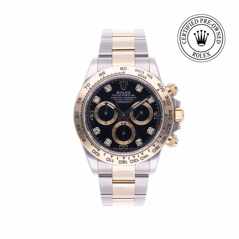Rolex CPO Daytona M116503 front on white background