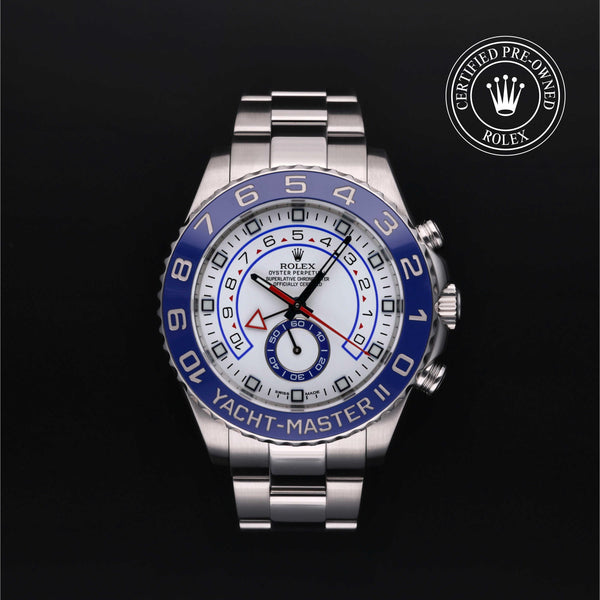 Rolex CPO Yacht-Master M116680 front on white background