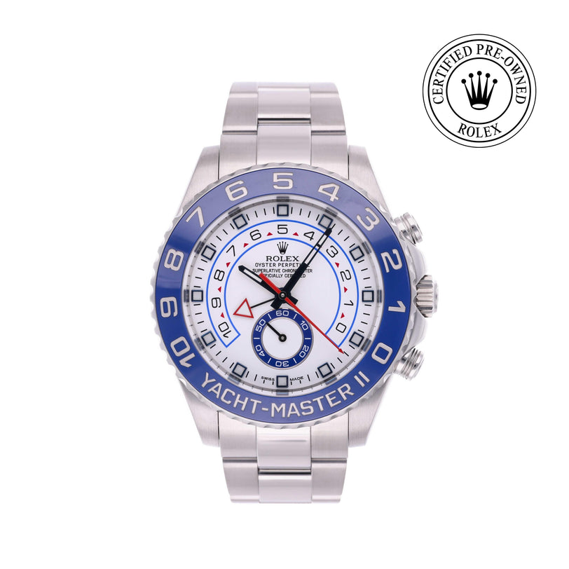 Rolex CPO Yacht-Master M116680 front on white background