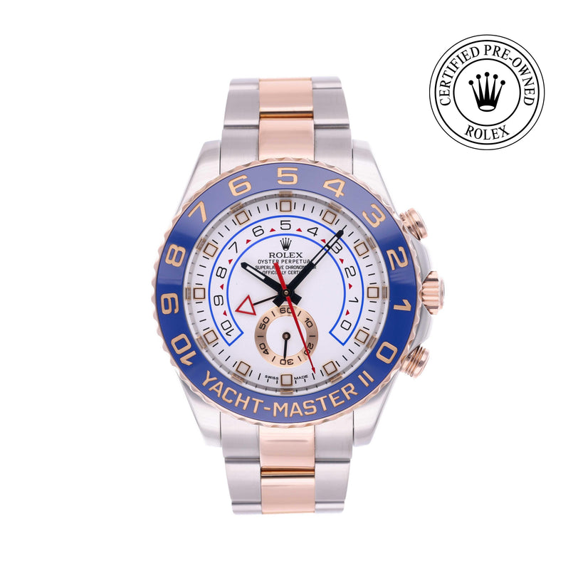 Rolex CPO Yacht-Master M116681 front on white background