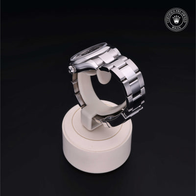 Rolex Certified Pre-owned Lady Datejust M178240-0025 front on black background