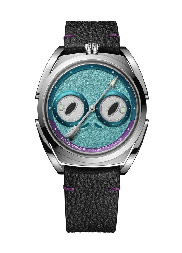 Louis Erard X Konstantin Chaykin Unfrogettable Turquoise Limited Edition | 40mm, Titanium