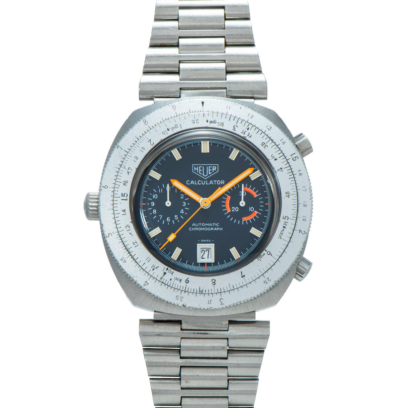 Heuer Calculator Automatic Chronograph