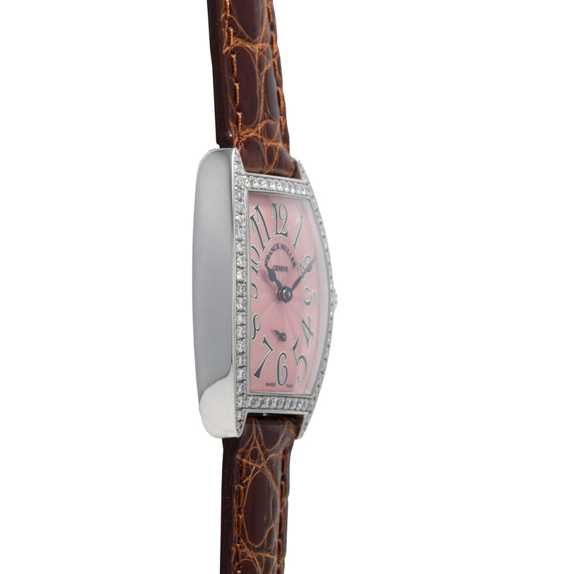 Franck Muller Cintree Curvex Platinum Diamond