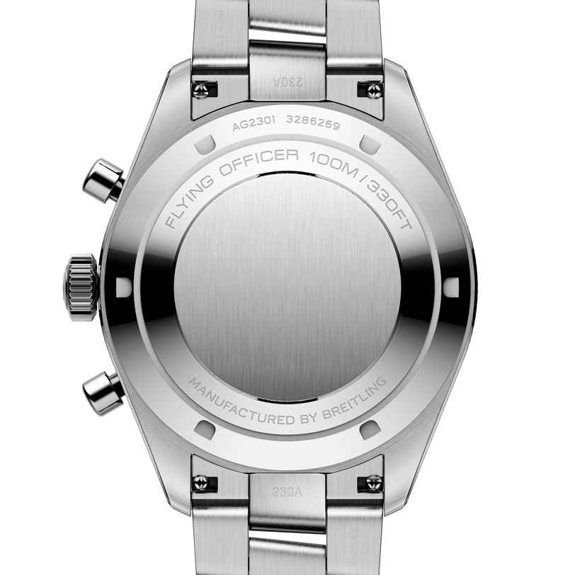 Flying Officer | 40mm, Steel Case, Steel Strap