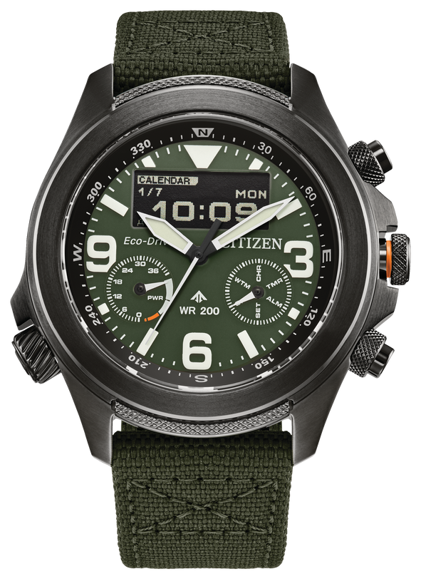 Citizen Promaster Land U822 Steel 44 mm Eco Drive