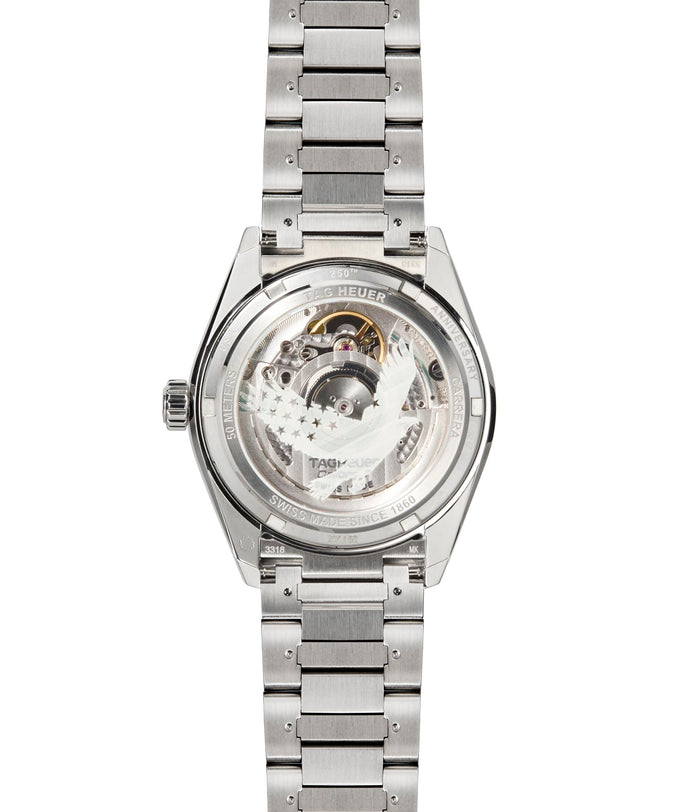 Carrera Date 250 US Anniversary Limited Edition | 36mm, Stainless Steel, Men's Watch