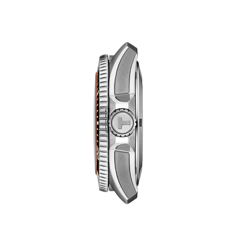 SeaStar 2000 | 44mm, Stainless Steel, Orange Dial