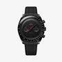 OMEGA Speedmaster Dark Side of the Moon black watch with black rubber strap