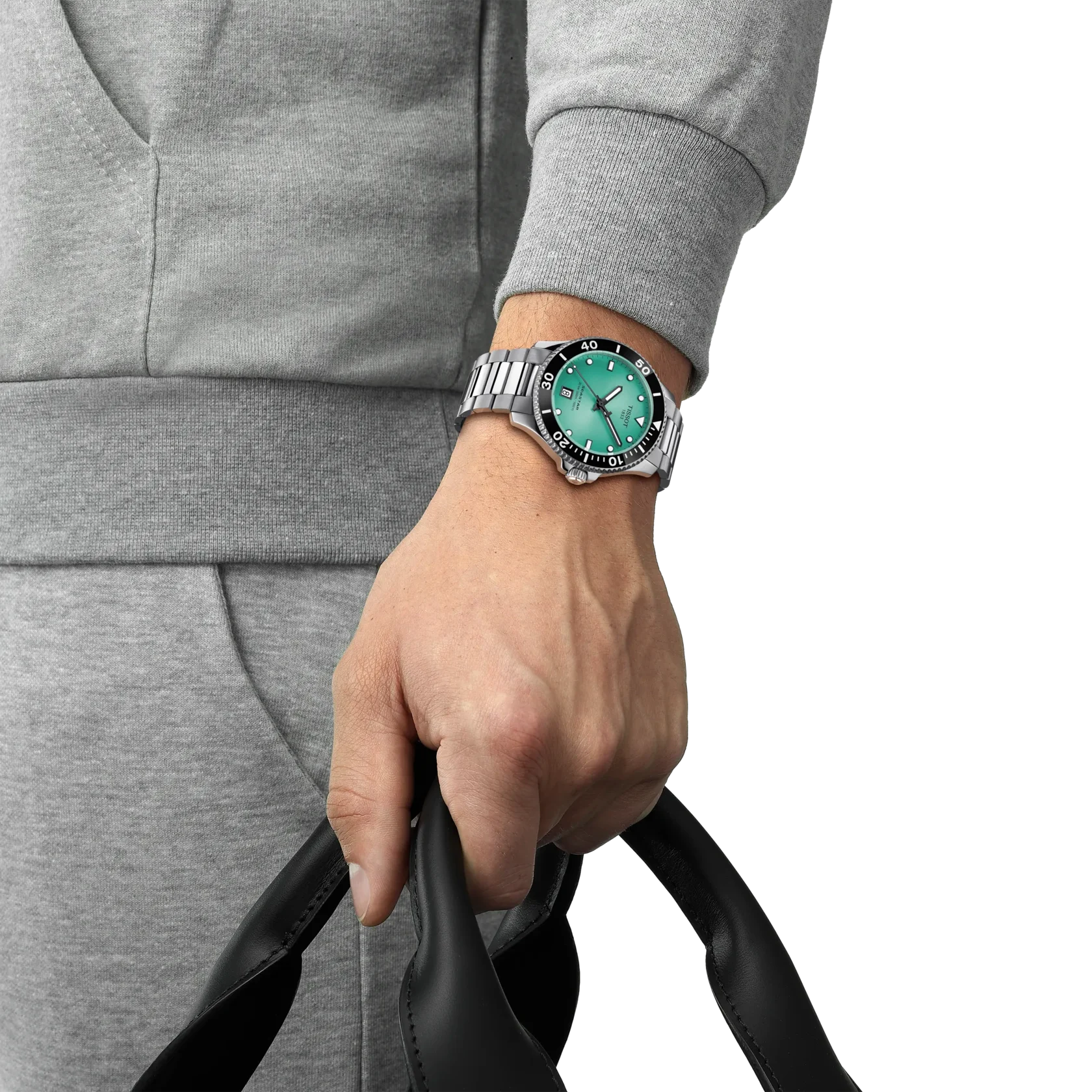 SeaStar 1000 | 40mm, Stainless Steel, Turquoise Dial