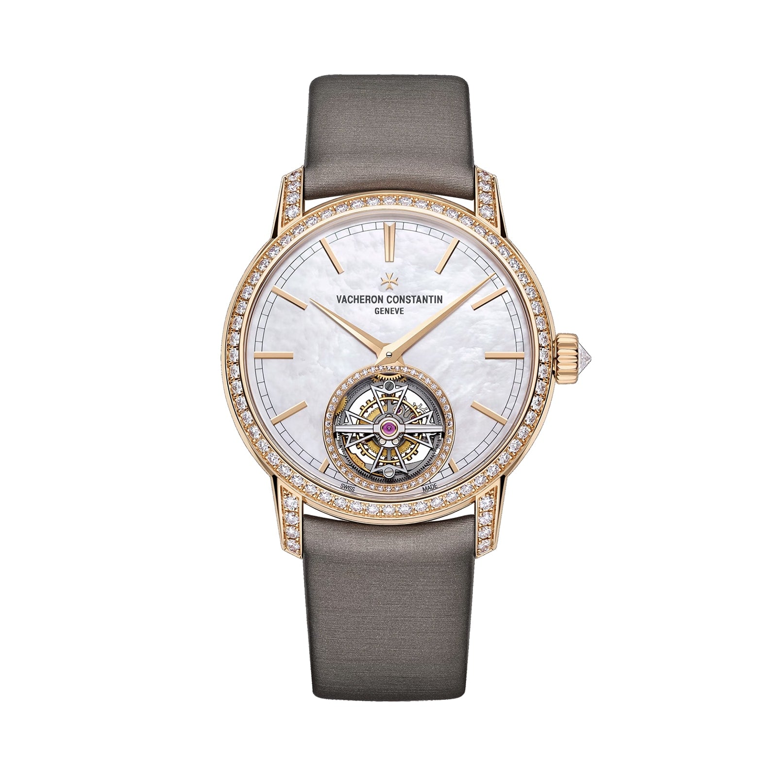 Vacheron Constantin Traditionnelle 6035T/000R-B634 front on white background