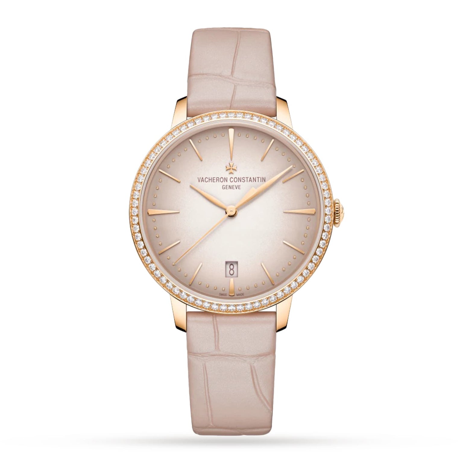 Vacheron Constantin Patrimony 4115U/000R-B907 front on white background