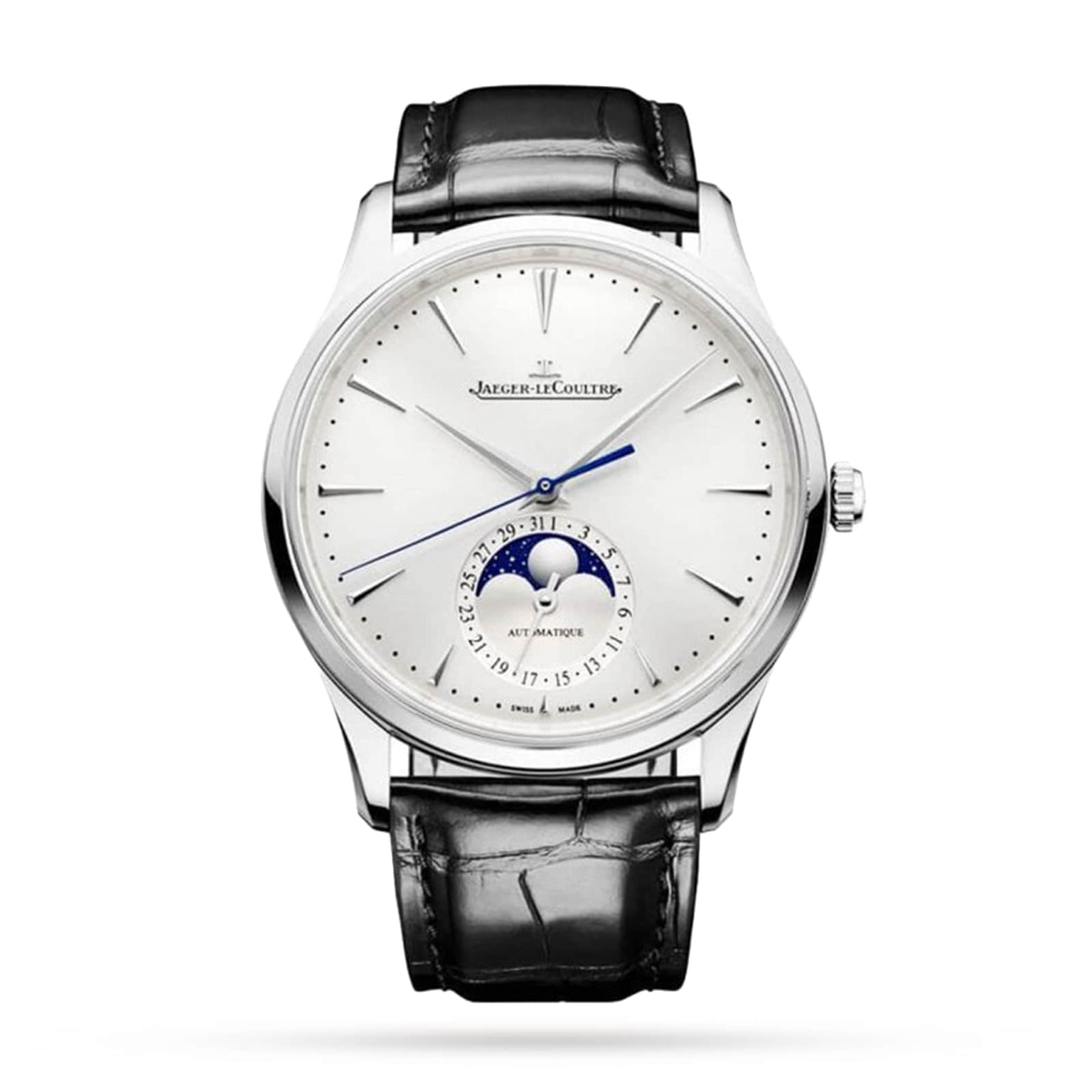 Jaeger-LeCoultre Master Ultra Thin Q1368430 front on white background