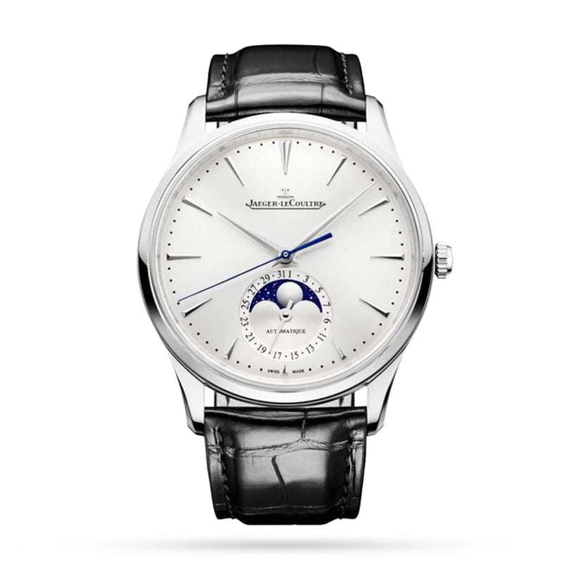 Jaeger-LeCoultre Master Ultra Thin Q1368430 front on white background