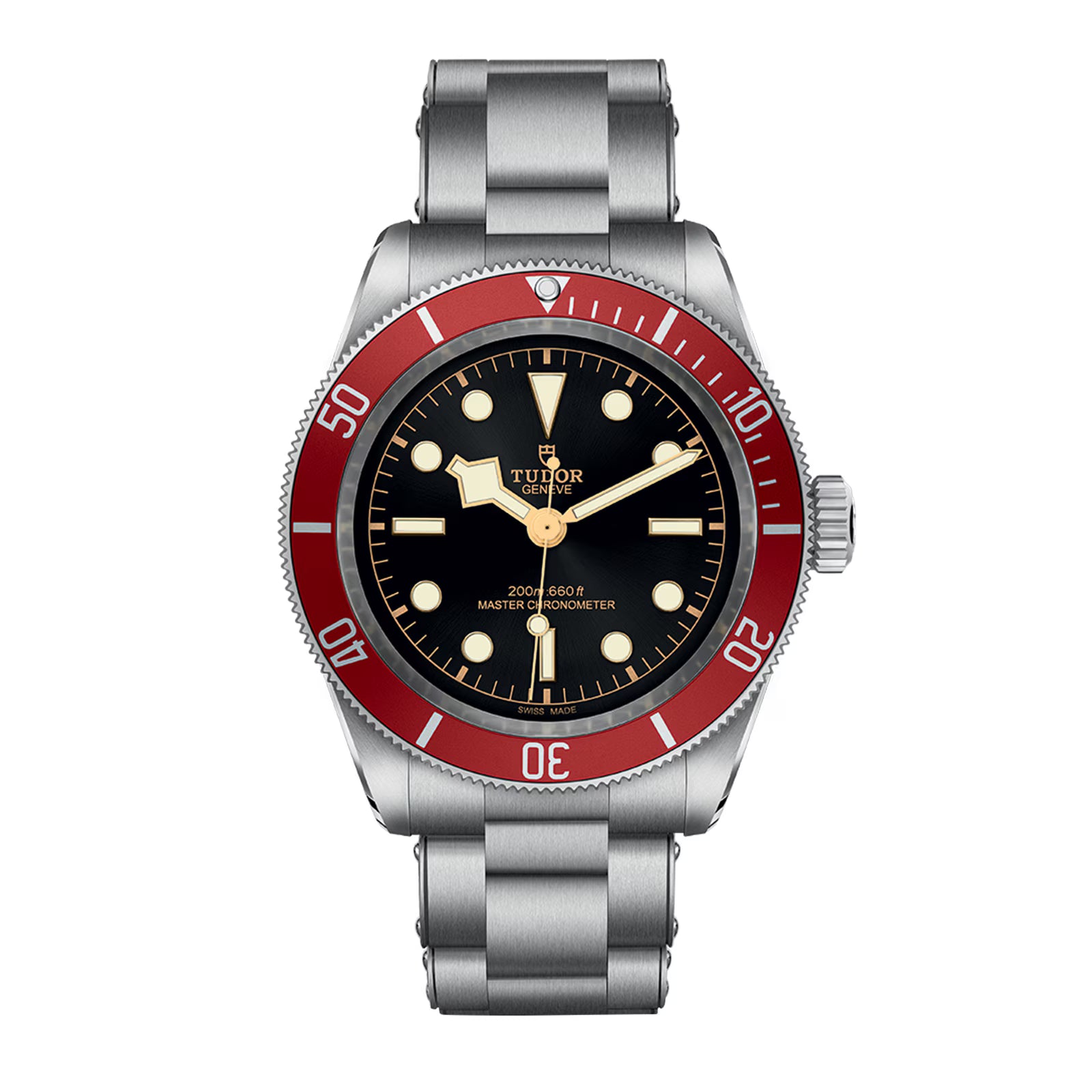 Black Bay | 41mm, Steel, Black Dial, Red Bezel, Ref. M7941A1A0RU-0001