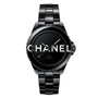 Chanel J12 H7418 front on white background