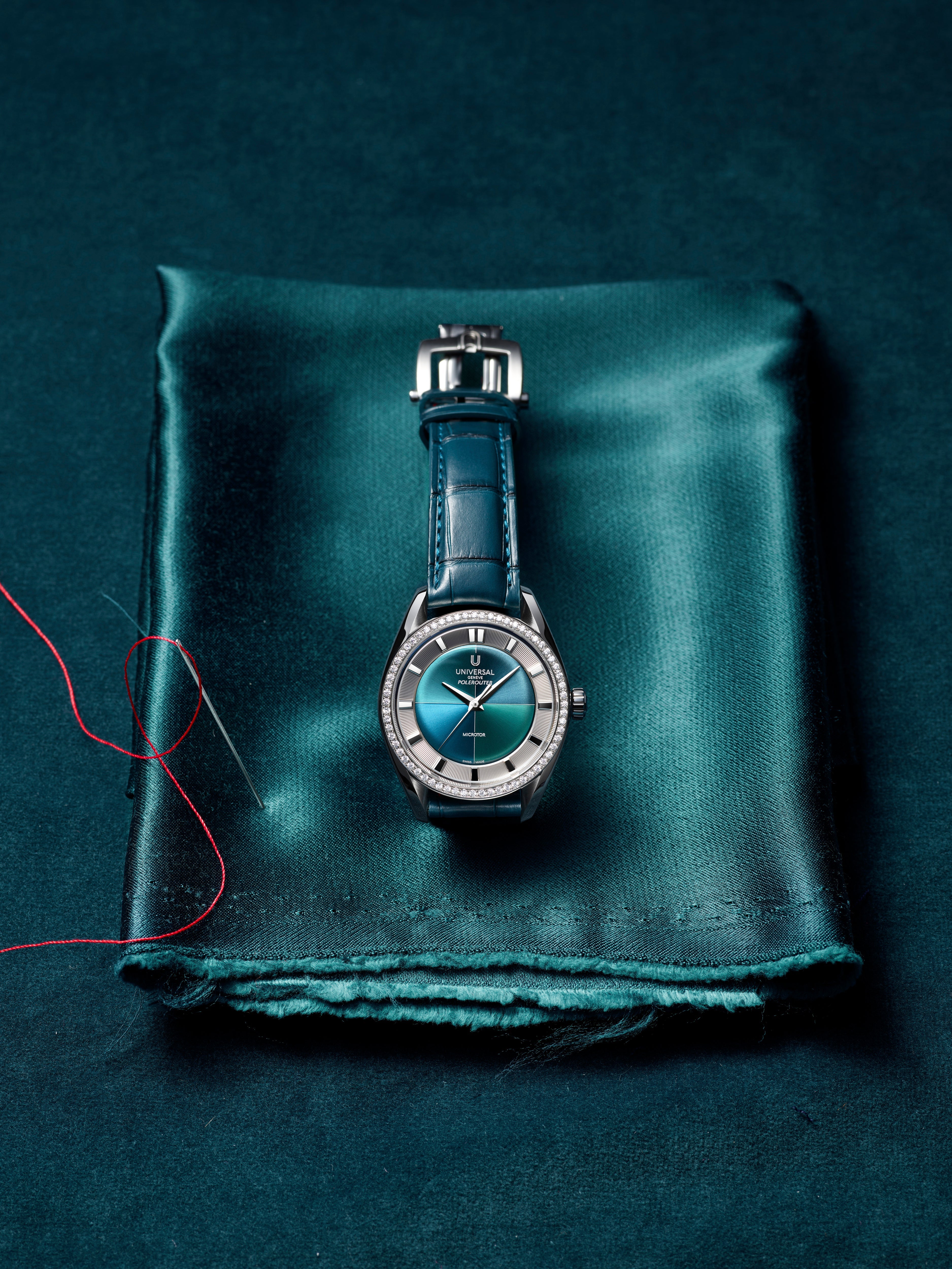 Universal Geneve Polerouter Camaieu aqua mint Ref. UGPO011