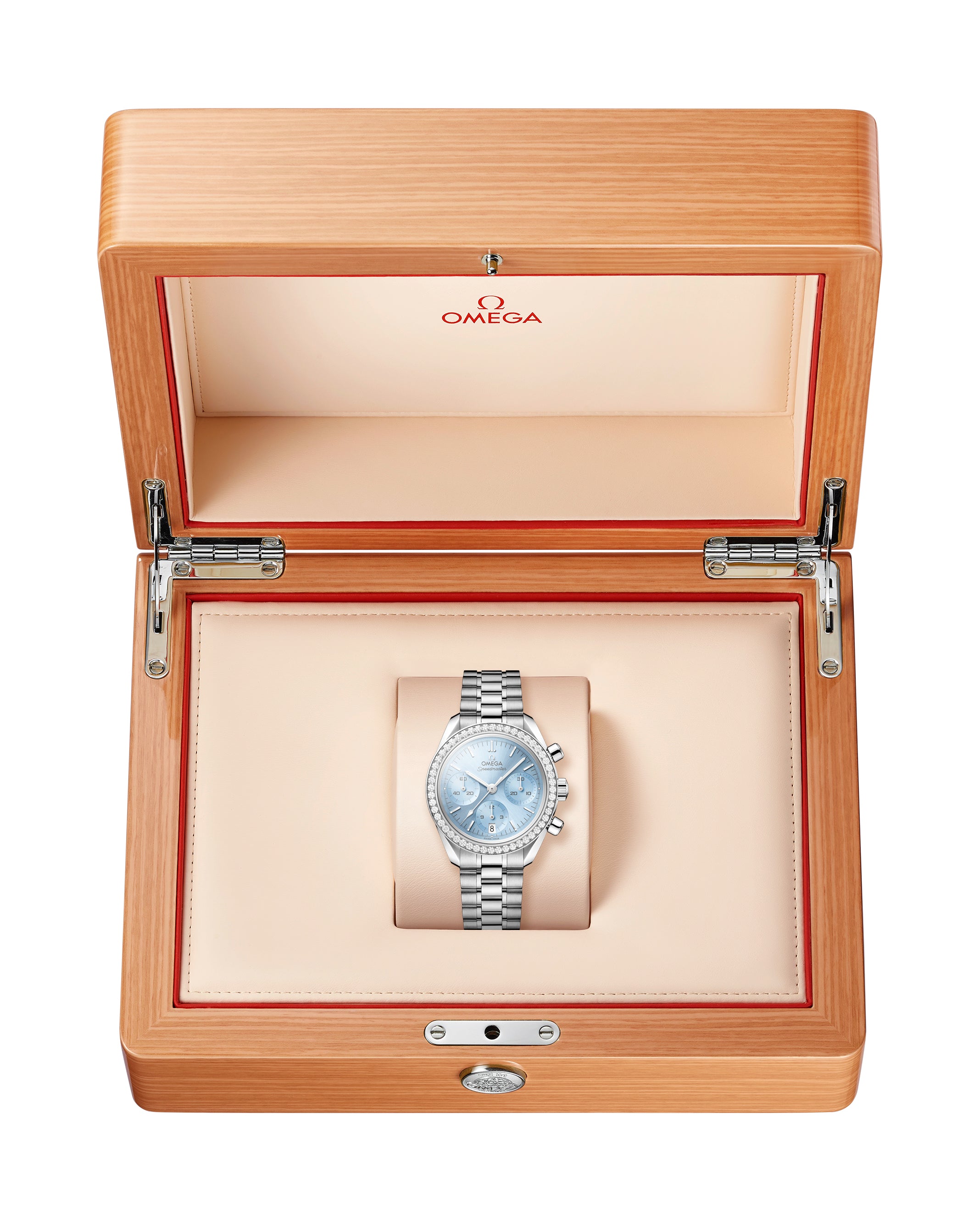 Speedmaster 38 Ice Blue | 38mm, Stainless Steel, Women's Watch