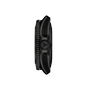 SeaStar 2000 | 44mm, Stainless Steel and Black PVD, Rubber Strap, Black Dial