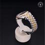 Rolex Certified Pre-owned Datejust M126333-0006 front on black background