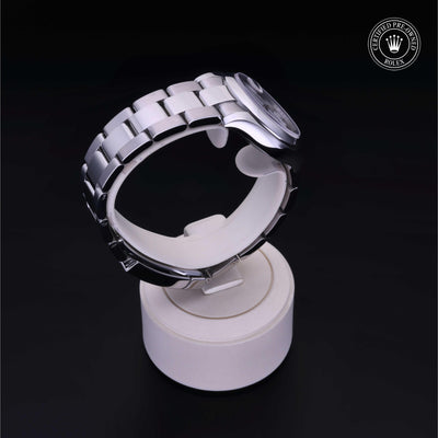 Rolex Certified Pre-owned Lady Datejust M178240-0031 front on black background