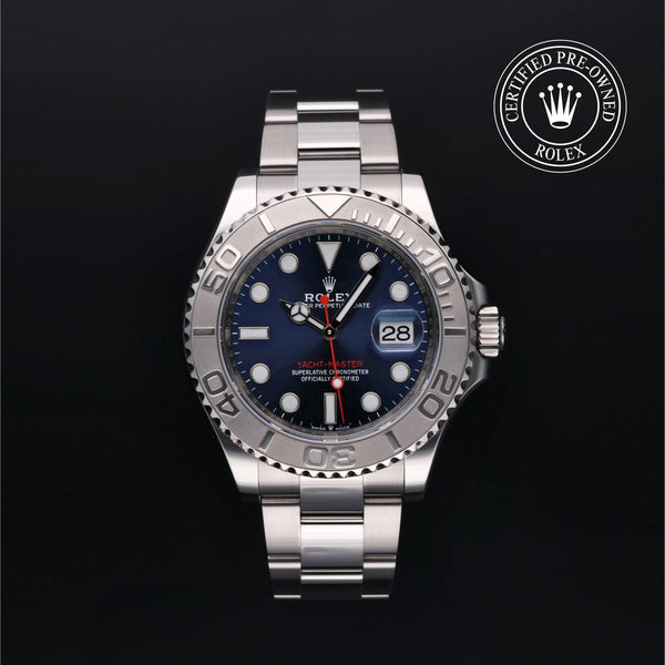Rolex CPO Yacht-Master M126622 front on white background