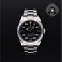 Rolex Certified Pre-owned Air-King M116900-0001 front on black background