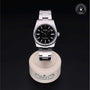 Rolex Certified Pre-owned Oyster Perpetual M124200-0002 front on black background
