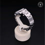 Rolex Certified Pre-owned Oyster Perpetual M124200-0002 front on black background