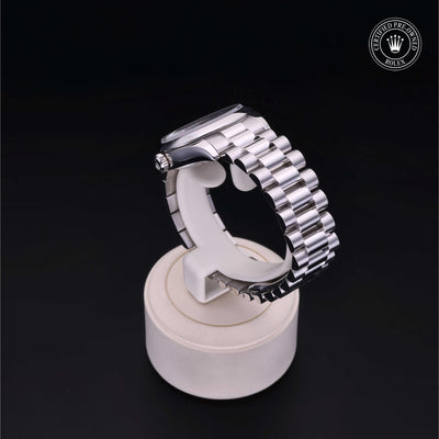 Rolex Certified Pre-owned Lady Datejust M178246-0008 front on black background