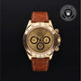Rolex Certified Pre-owned Daytona M16518-0001 front on black background