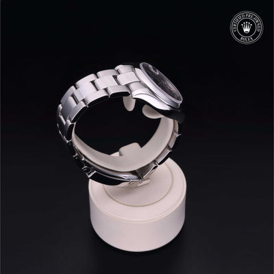 Rolex Certified Pre-owned Lady Datejust M178240-0034 front on black background
