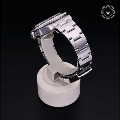 Rolex Certified Pre-owned Sea-Dweller M116600-0003 front on black background