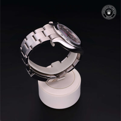 Rolex Certified Pre-owned Daytona M116509-0044 front on black background