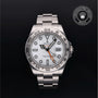 Rolex Certified Pre-owned Explorer M216570-0001 front on black background