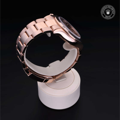 Rolex Certified Pre-owned Daytona M116505-0002 front on black background