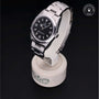 Rolex Certified Pre-owned Explorer M114270-0002 front on black background