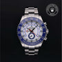 Rolex Certified Pre-owned Yacht-Master II M116680-0001 front on black background