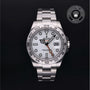 Rolex Certified Pre-owned Explorer II M216570-0001 front on black background