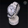 Rolex Certified Pre-owned Explorer M216570-0001 front on black background