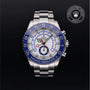 Rolex Certified Pre-owned Yacht-Master M116680-0002 front on black background
