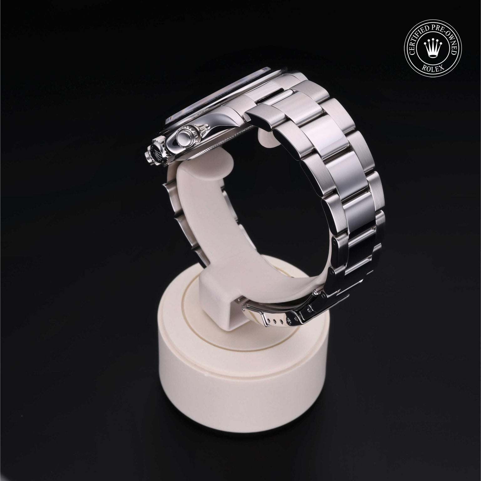 Rolex CPO Daytona M16520 front on white background