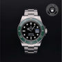 Rolex Certified Pre-owned Submariner M126610LV-0002 front on black background